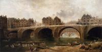 Robert, Hubert - Demolition of the Houses on the Pont Notre-Dame in 1786